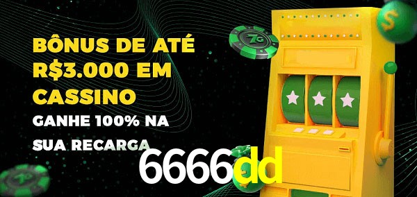 6666dd melhor bônus de depósito